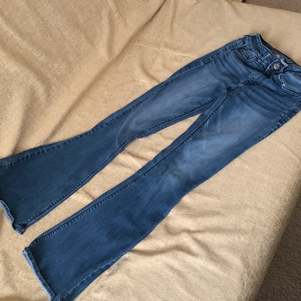American Eagle Hi-Rise Artist Jeans size zero